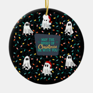 Enfeites de natal fantasma Spooky