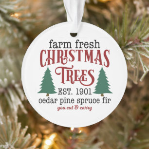 Enfeites de natal Fazenda de Árvores de Natal Fre