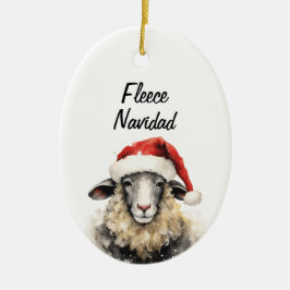 Enfeites de natal Fleece Navidad