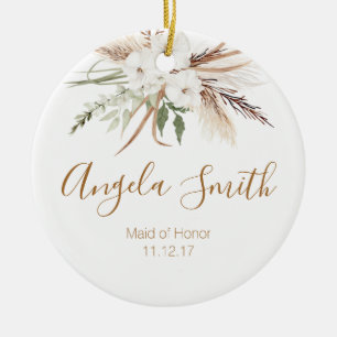 Enfeites de natal Floral de Madrinha de casamento 