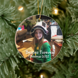 Enfeites de natal FUN Photo BESTIES 2024