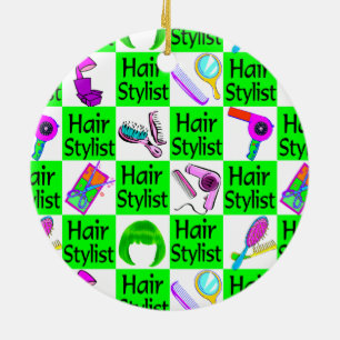 Enfeites de natal GLAMOROSO DE LISTA DE CABELO VER