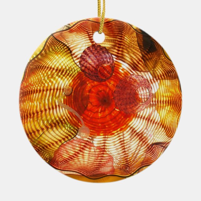 Enfeites de natal Glass Art (Frente)