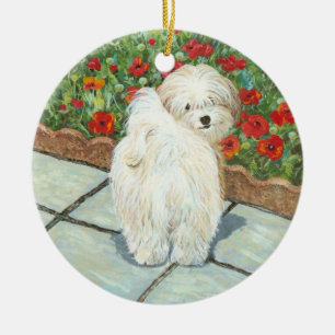 Enfeites de natal Havanês e Poppy