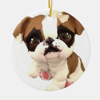 Enfeites de natal Inglês Bulldog