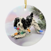 Enfeites de natal Inglês Springer Spaniel Dog
