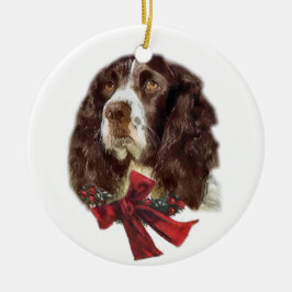 Enfeites de natal Ingleses Springer Spaniel