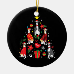 Enfeites de natal italiano Greyhound Tree Mãe