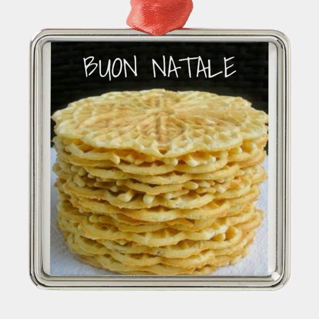 ENFEITES DE NATAL ITALIANO "PIZZELLE" (Frente)