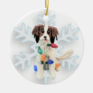 Enfeites de natal Kooikerhondje