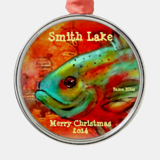 Enfeites de natal "lago de 2014 peixes smith "