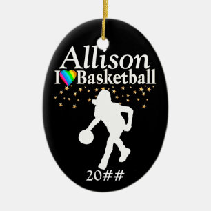 ENFEITES DE NATAL legal PERSONALIZADO BASKETBALL