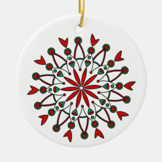 Enfeites de natal Mandala