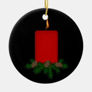 Enfeites de natal memoráveis da vela