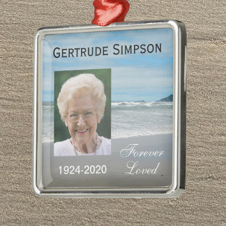 Enfeites de natal Memoriais - Foto em Praia