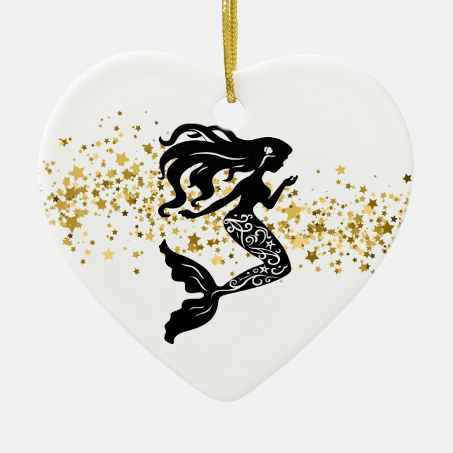 Enfeites de natal Mermaid (Frente)