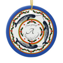 Enfeites de natal Narwhal