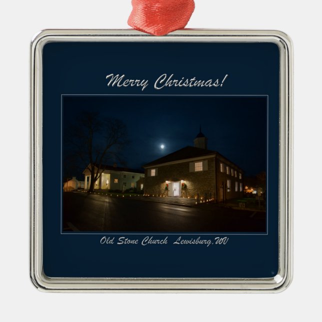 Enfeites de natal OldStoneChurch (Frente)