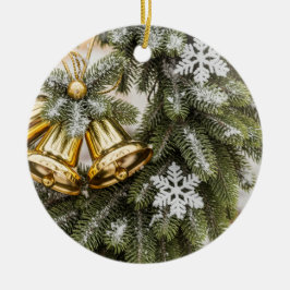 Enfeites de natal ouro