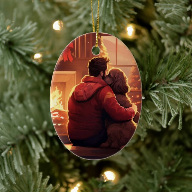 Enfeites de natal Panelado Cocker, Pet Fireman (Árvore)