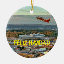 Enfeites de natal Panorâmica Madrid