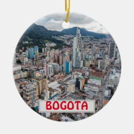 Enfeites de natal Panorâmico Bogotá Colômbia