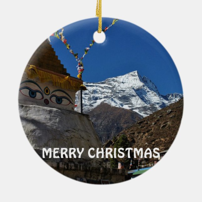Enfeites de natal Panorâmico Nepal (Traseira)