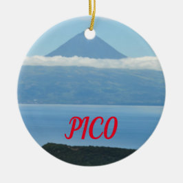 Enfeites de natal Panorâmico Pico Açores
