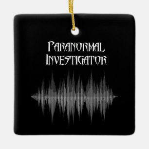 Enfeites de natal Paranormal do investigador