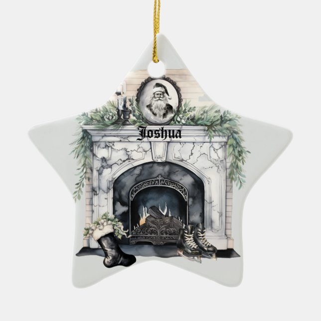 Enfeites de natal Personalizado (Frente)