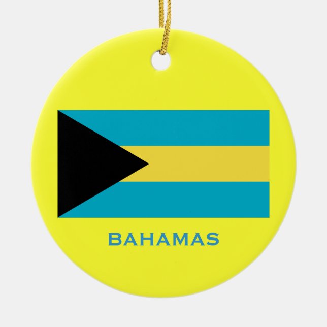 ENFEITES DE NATAL personalizado BAHAMAS* (Frente)