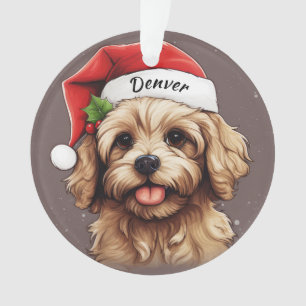 Enfeites de natal Personalizado Cavoodle