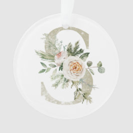 Enfeites de natal personalizado com suas iniciais