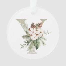 Enfeites de natal personalizado com suas iniciais