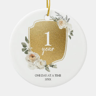 Enfeites de natal personalizado de aniversário de