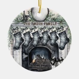 Enfeites de natal Personalizado de Armazenamento d