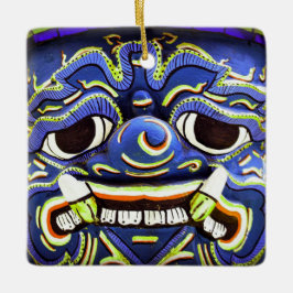 Enfeites de natal Personalizado de Bangkok da Tail