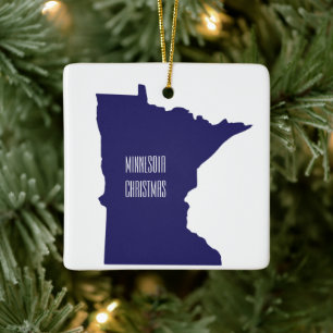 Enfeites de natal Personalizado de Minnesota