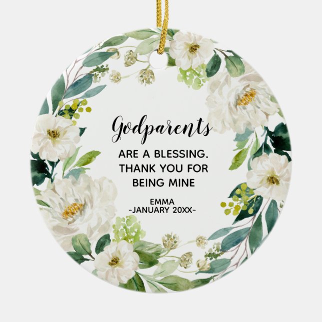 Enfeites de natal Personalizado de Padrões (Frente)