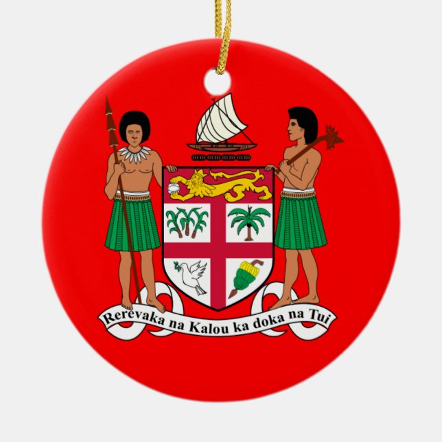 ENFEITES DE NATAL Personalizado FIJI (Frente)