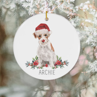 Enfeites de natal Personalizado Jack Russell