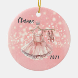 Enfeites de natal Personalizado Kids Ballerina