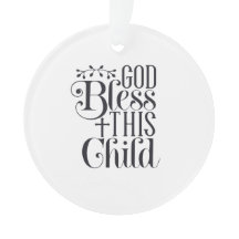 Enfeites de natal personalizado para criança e beb