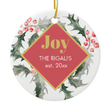 Enfeites de natal personalizados