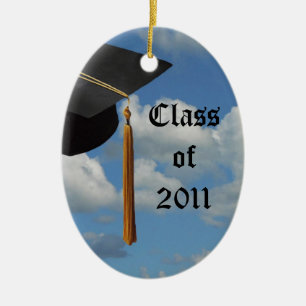 Enfeites de natal personalizados céu da graduaç