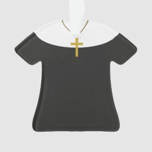 Enfeites de natal personalizados da irmã da freir