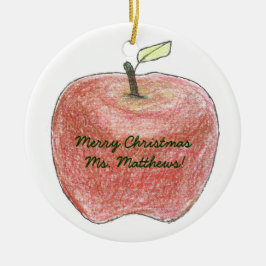 Enfeites de natal personalizados do presente do