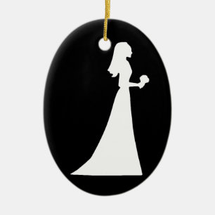 Enfeites de natal personalizados do vestido de