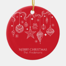 Enfeites de natal personalizados | Ornamento