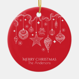 Enfeites de natal personalizados | Ornamento